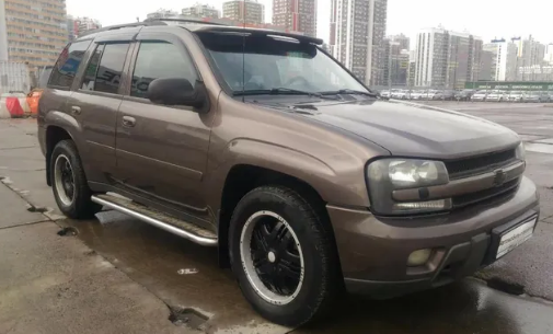 Дефлекторы окон (ветровики) Chevrolet Trailblazer 2002-2010 (Шевролет Триаблайзер) Кобра Тюнинг